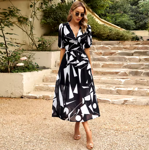 Printed Maxi Dress | Beach & Holiday