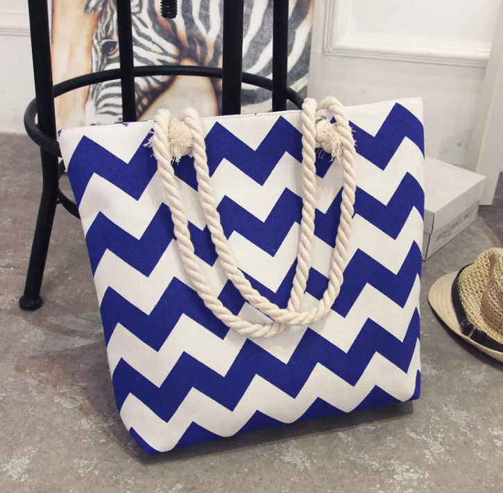 Large Printed Tote Bag