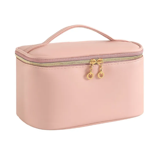 Large PU Leather Cosmetic Bag