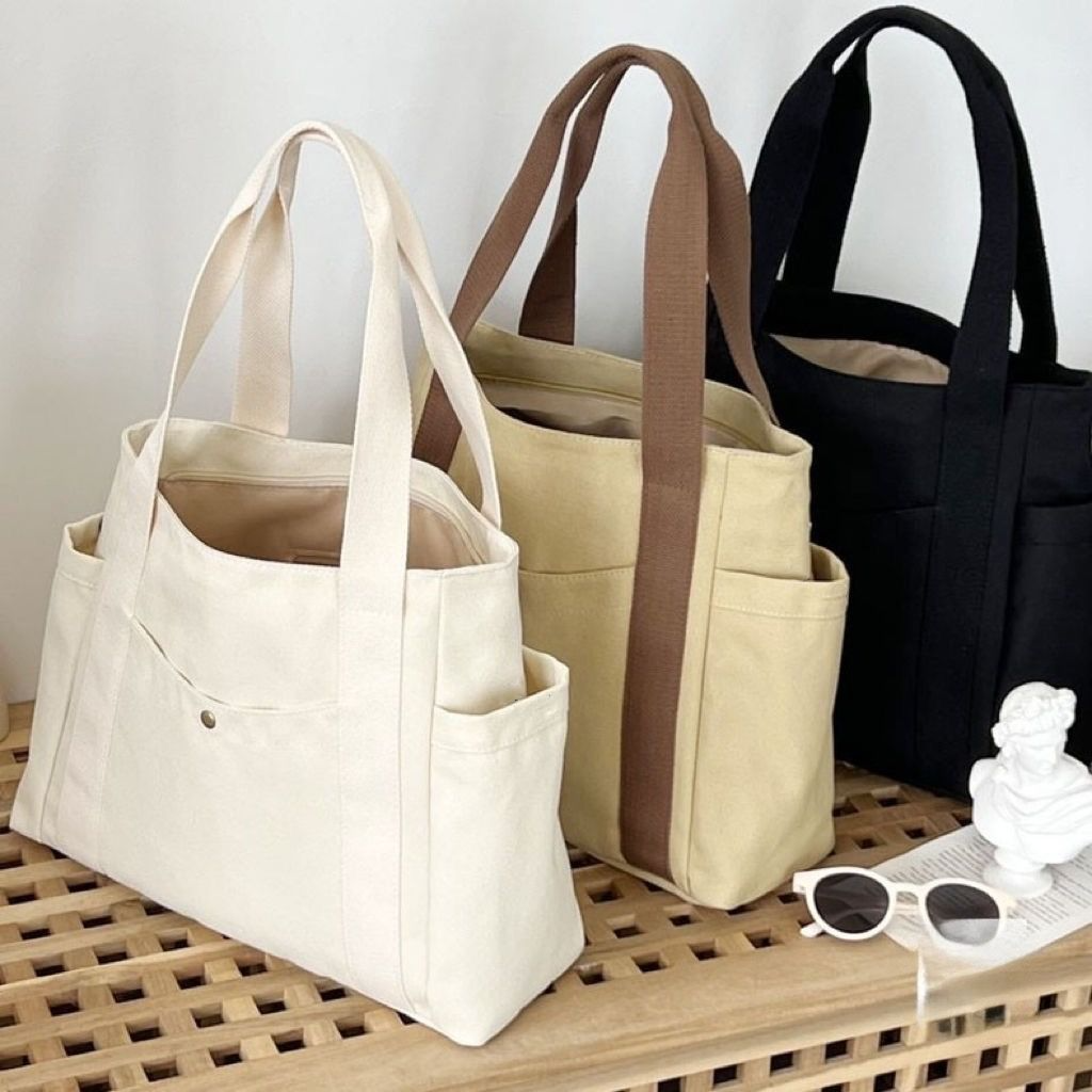 Large Canvas Tote Bag