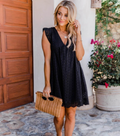 Lace Midi Dress with Hidden Pocket