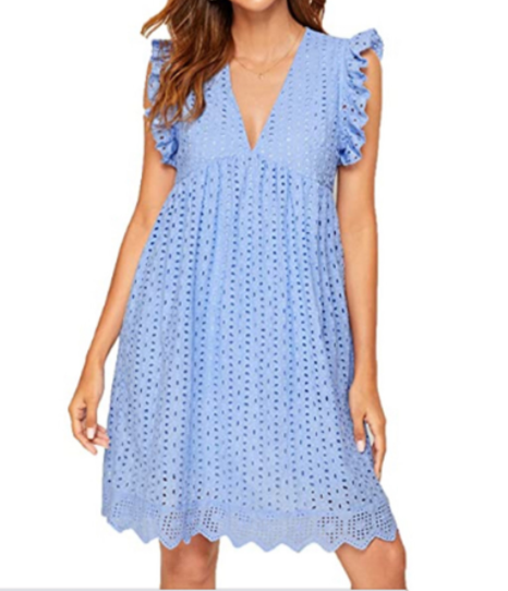 Lace Midi Dress with Hidden Pocket