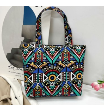 Large Printed Tote Bag