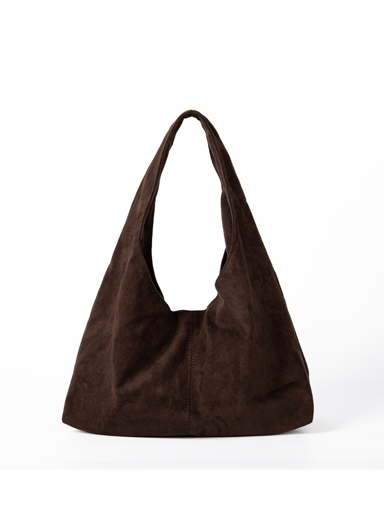 Large Suede Tote Bag
