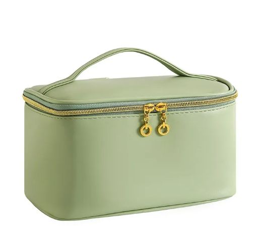 Large PU Leather Cosmetic Bag