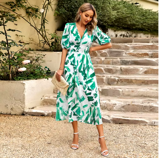 Printed Maxi Dress | Beach & Holiday