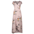 Chiffon Split Maxi Dress for Beach Wear