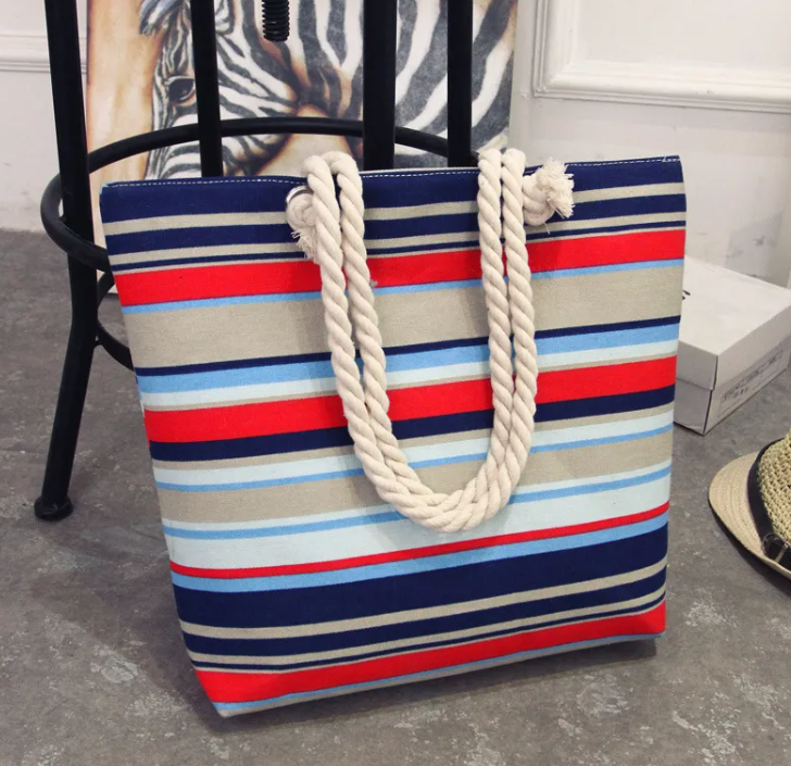 Large Printed Tote Bag