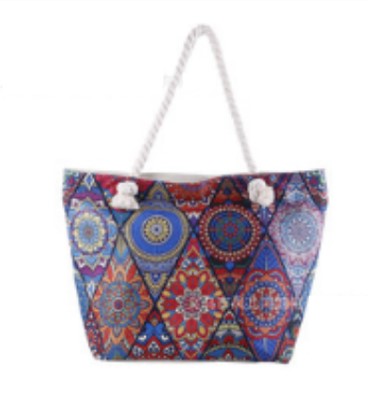 Large Printed Tote Bag